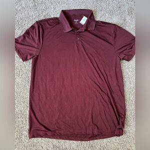 Old Navy Men's Burgundy Polo Shirt